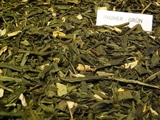 Gr&uuml;ntee Ingwer