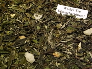 Weisser Tee Himmelsschl&uuml;ssel
